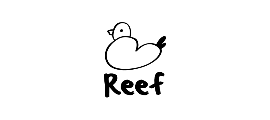 VIVIBONDホームページ制作実績｜茅ヶ崎Reef（リーフ）ロゴ